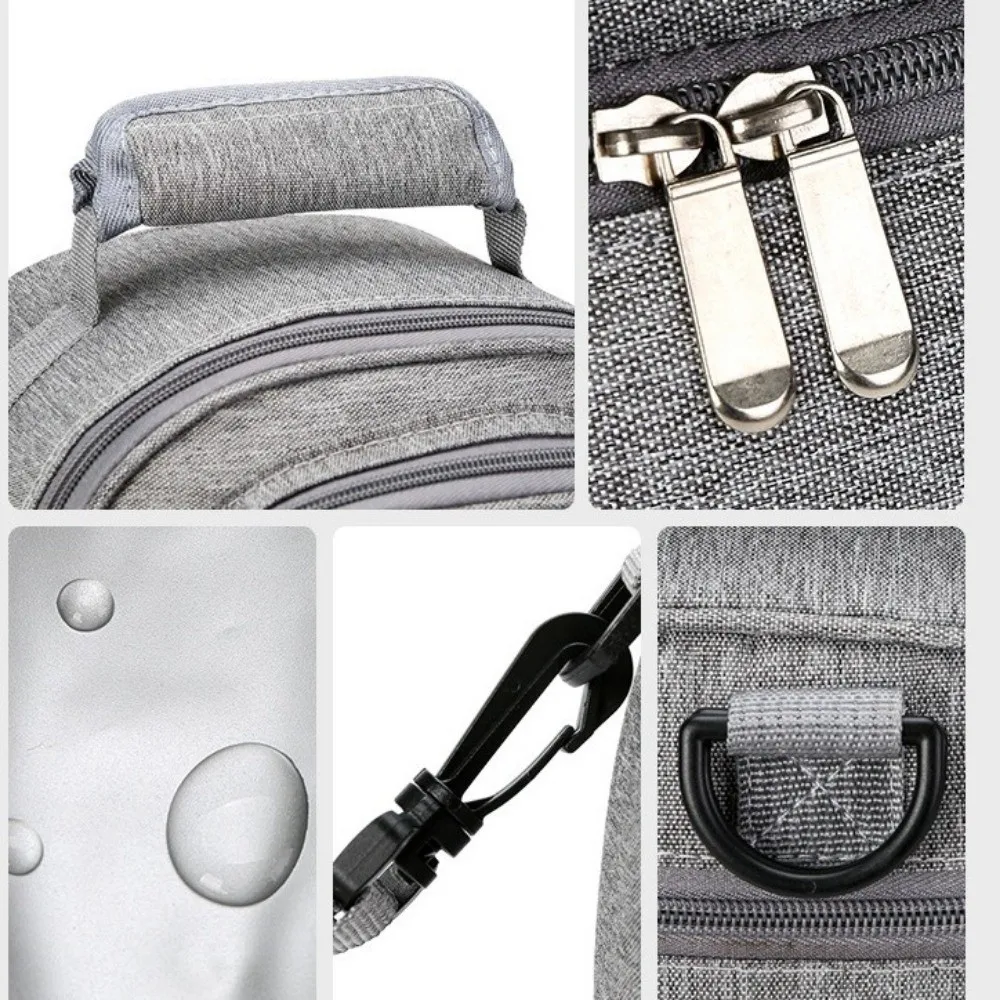 Zaino premaman di grande capacità Materiale isolante Conservazione fresca Borsa termica per latte materno Stile borsa a doppio strato