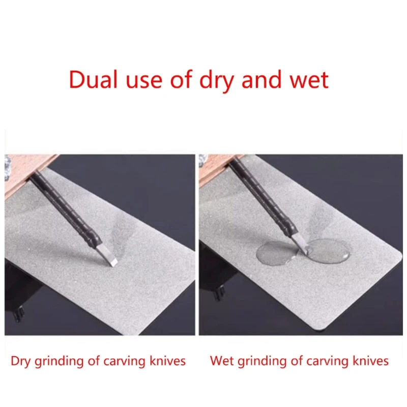Durable Rectangle Diamond Stone Thin Diamond Plate for Efficient Sharpening Drosphip