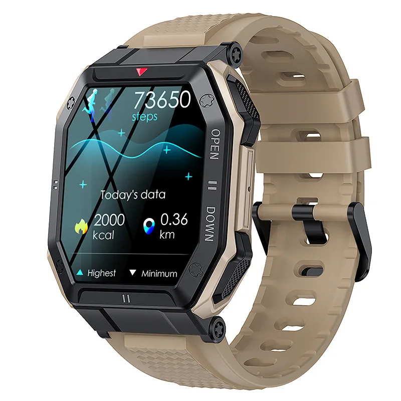 New Smart Watch K55 Outdoor Sports Watch 1.85-inch Large Screen Bluetooth Call Sports Bracelet Long standby