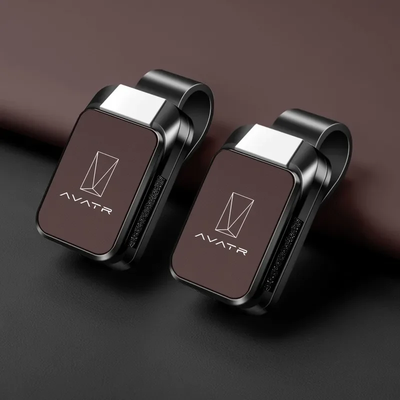 

Для AVATR 11 12MAX 06 07 2023 2024 2025 2026 Автомобильный солнцезащитный козырек, зажим для очков, одноручный нажимной переключатель, держатель для очков, аксессуар