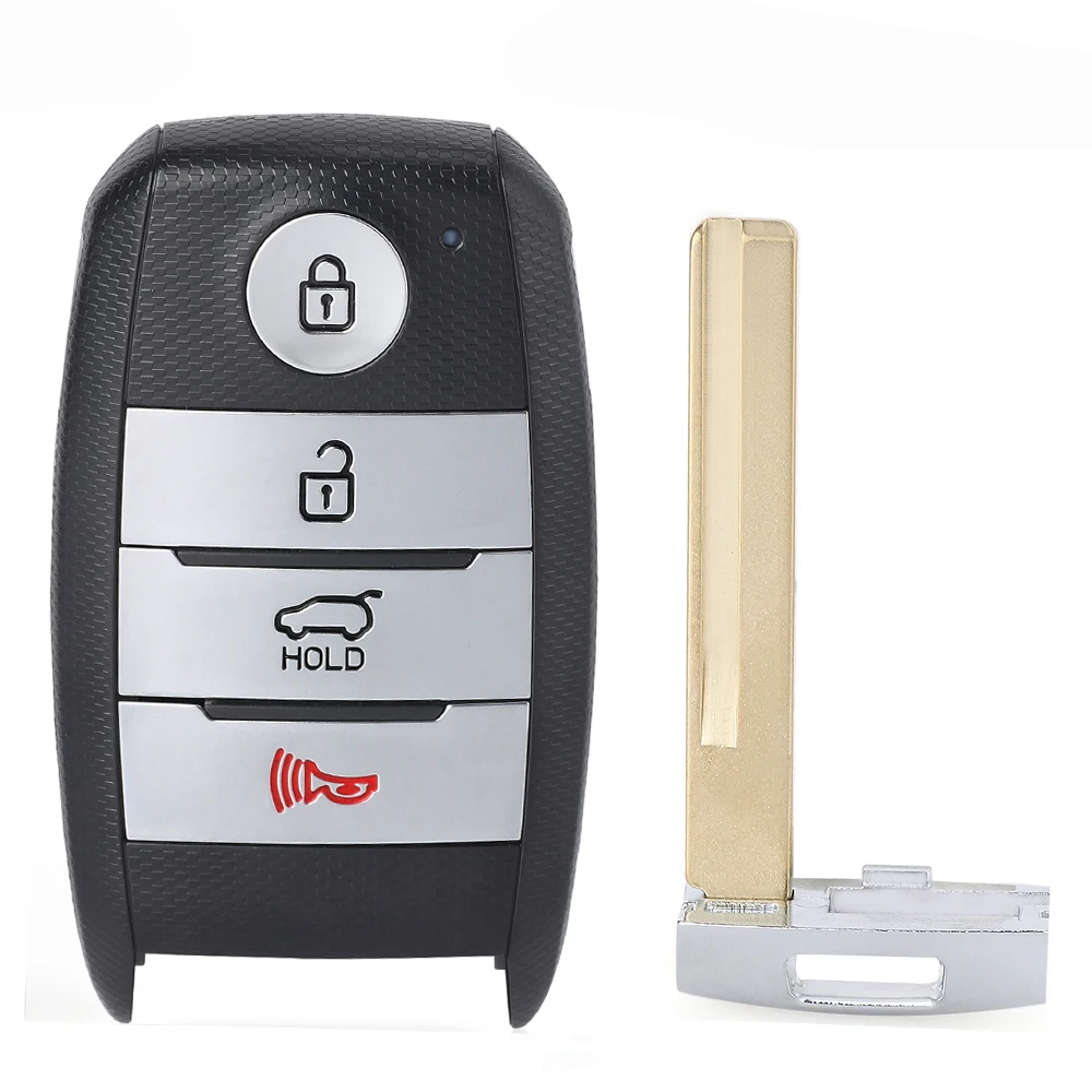 Keyecu 95440-c6000 95440-c6100 para kia sorento 2015 2016 2017 2018 2019 2020 chave de controle remoto inteligente fob 433mhz TQ8-FOB-4F06