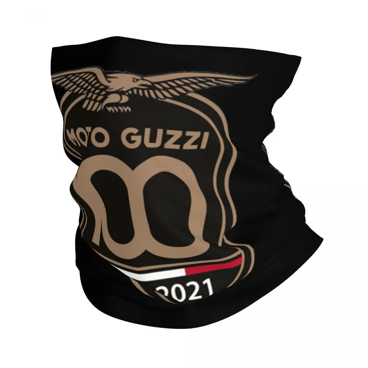 Moto Guzzi Motorcycle Motor Lover Bandana Neck Gaiter Printed Wrap Mask Scarf Multi-use FaceMask Riding For Men Adult Breathable