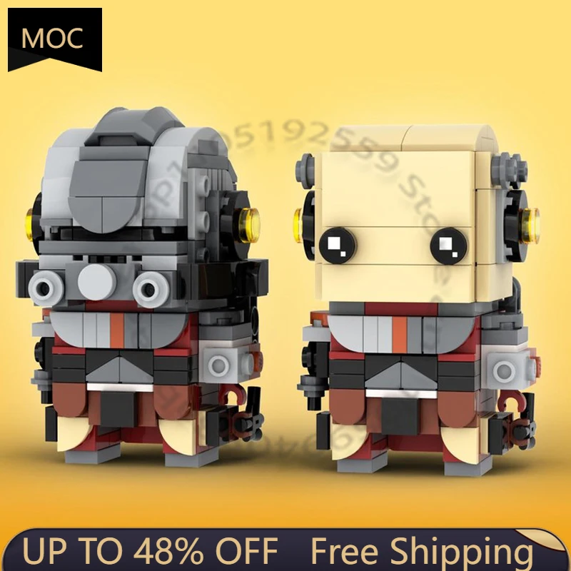 

457 PCS Minifigure Scale Echo MOC Customize Modular Building Block Educational Popular Simple Brick Kids DIY Festival Toy Gift