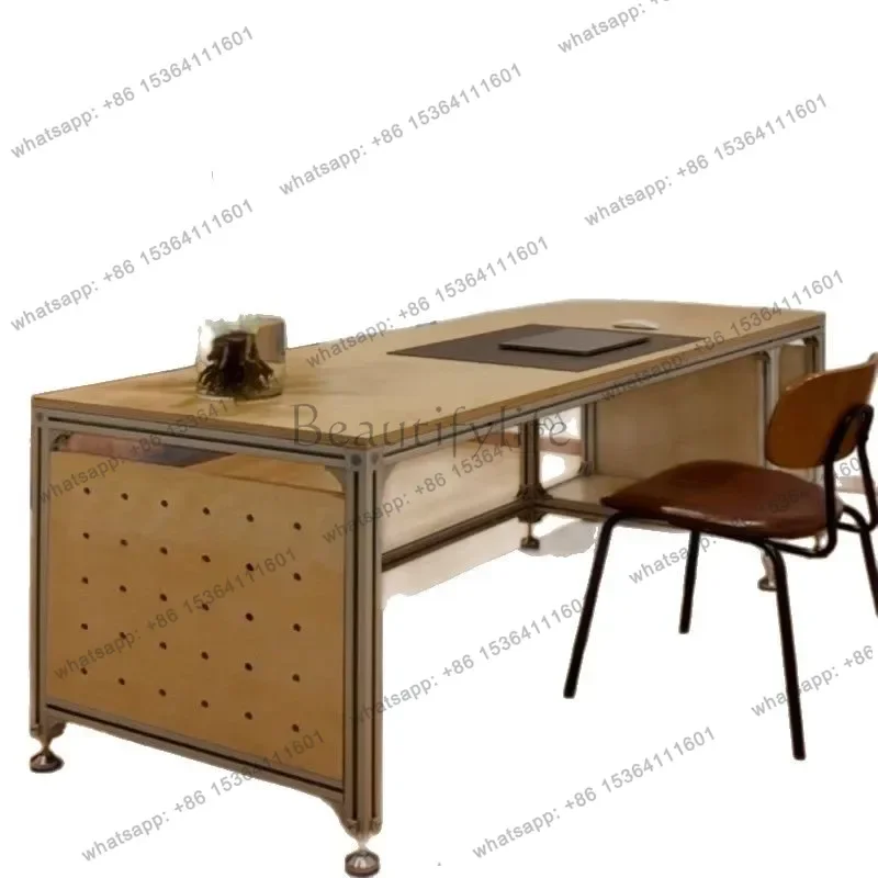 Best Sellers Simple Creative Office Desks Conference Table Modern Fahsion Office Desks Retro Household Furniture Mesa De Trabalh