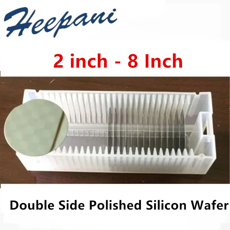 

2 inch - 8 Inch Double Side Polished Silicon Wafer Single Crystal Round Silicon Si Plate Sheet Scientific Research Substrate