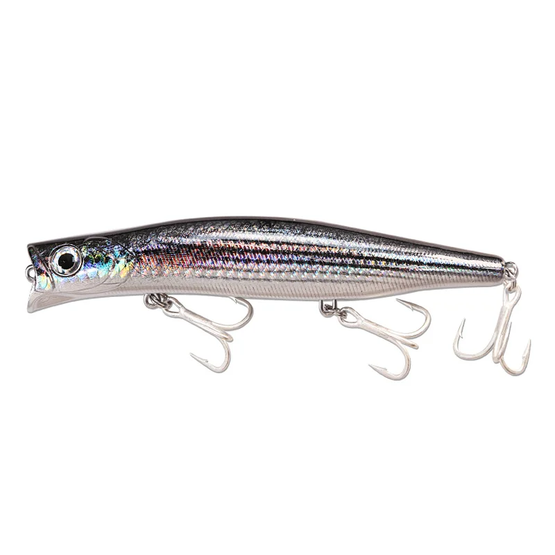 B & u flutuante minnow jerkbait isca de fundição longa lipless wobblers grande isca artificial água