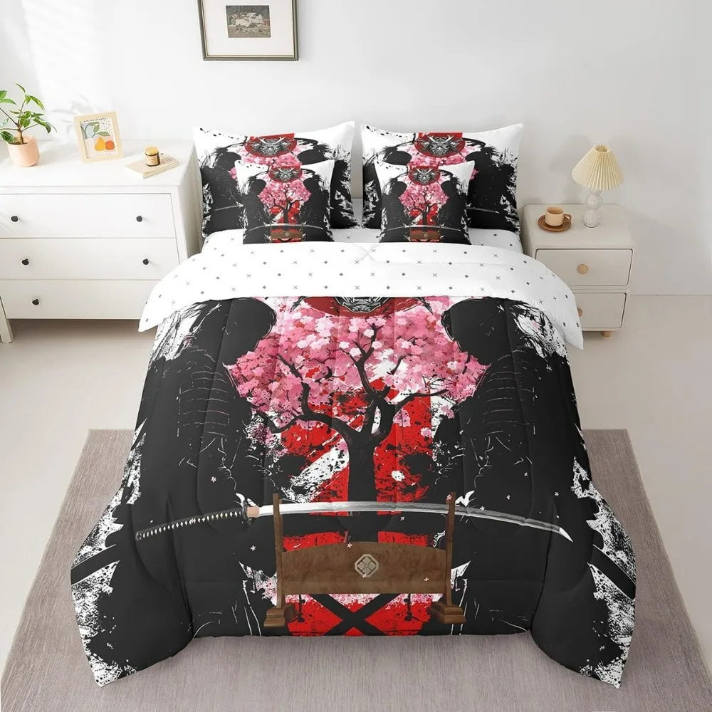 

duvet cover,Sheets, Pillowcases & Cushion Cover,Japanese-Style Sunset Bed in a Bag with Comforter,bedding set