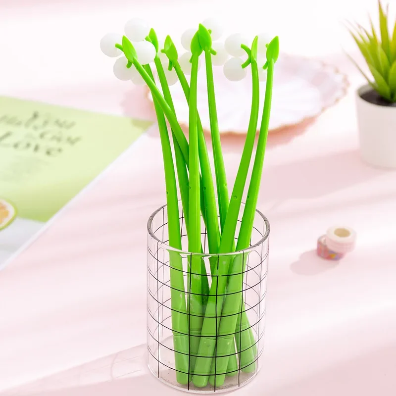 

24 шт./лот, Южная Корея, креативная гелевая ручка с фруктами, милые студенческие экзаменационные черные ручки для письма, подписи, офисная шариковая ручка, канцелярские принадлежности