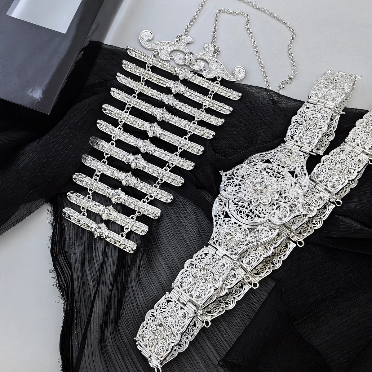 Fashion Bridal jewelry Ramadan Festival Wearing Waist Accessories Neckline Accessories Russia Popular