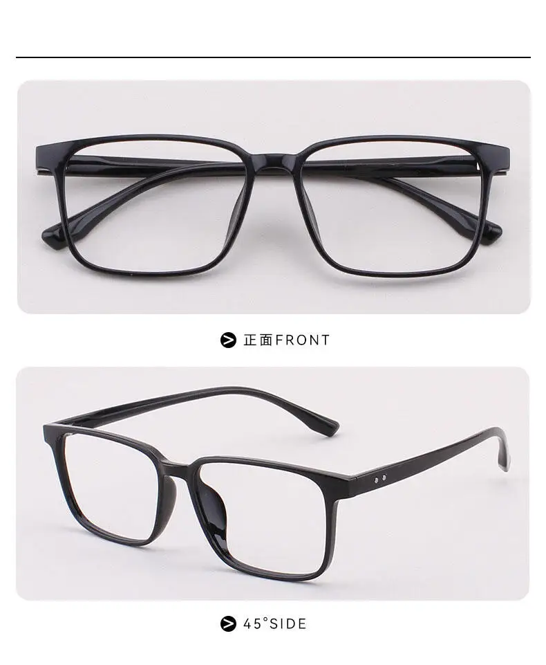 Rahmenbreite 158 mm, ultraleichte TR-Lesebrille für Herren, große Größe, Business, großes Gesicht, presbyopische Brillen, fertige optische Brillen – Detail 13