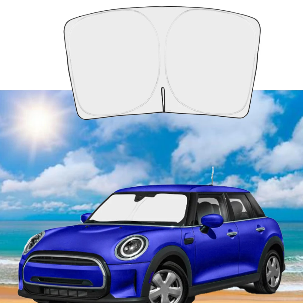 Windshield Cab Shade Front Windshield UV Protector Parasol Sun Visor For BMW Mini Cooper Hardtop 4 Door Accessories 2015-2014