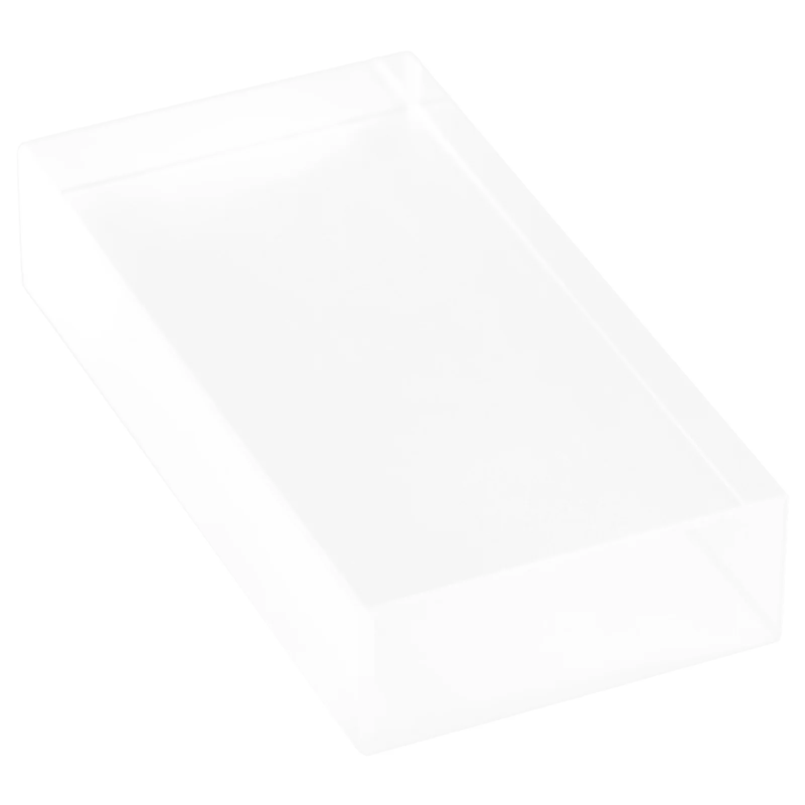 Prism Cube Optic Glass Block for Refraction Experiments Light Building Bricks Glasses