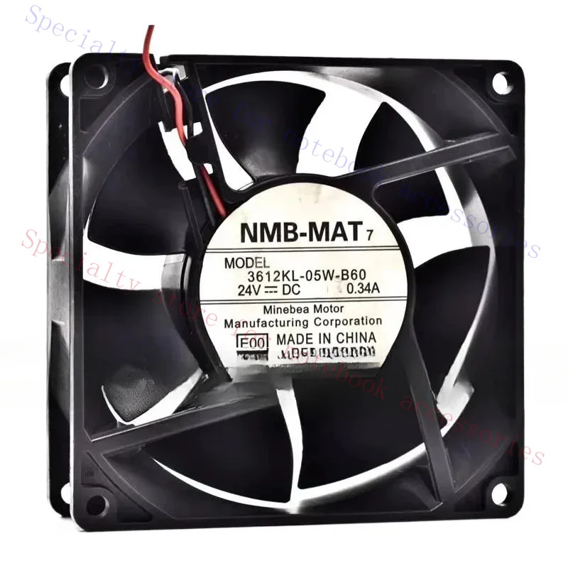 AAA+ Original 3612KL-05W-B60/B69 24V 0.34A 90 * 90 * 32MM 9CM high air volume frequency converter cooling fan