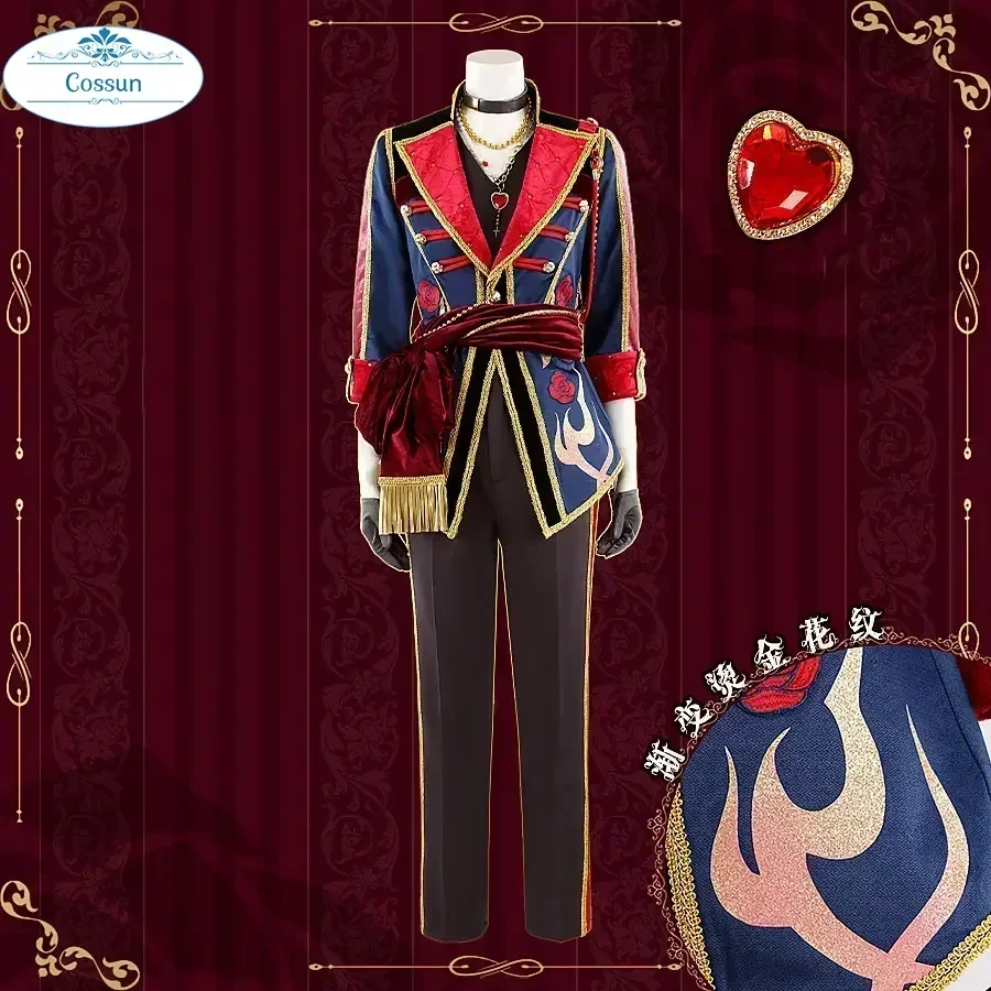 

COSSUN [Customized] Game Ensemble Stars Adam Ran Nagisa / Saegusa Ibara Cosplay Costume Cosplay Valentine's Day Suit Halloween U