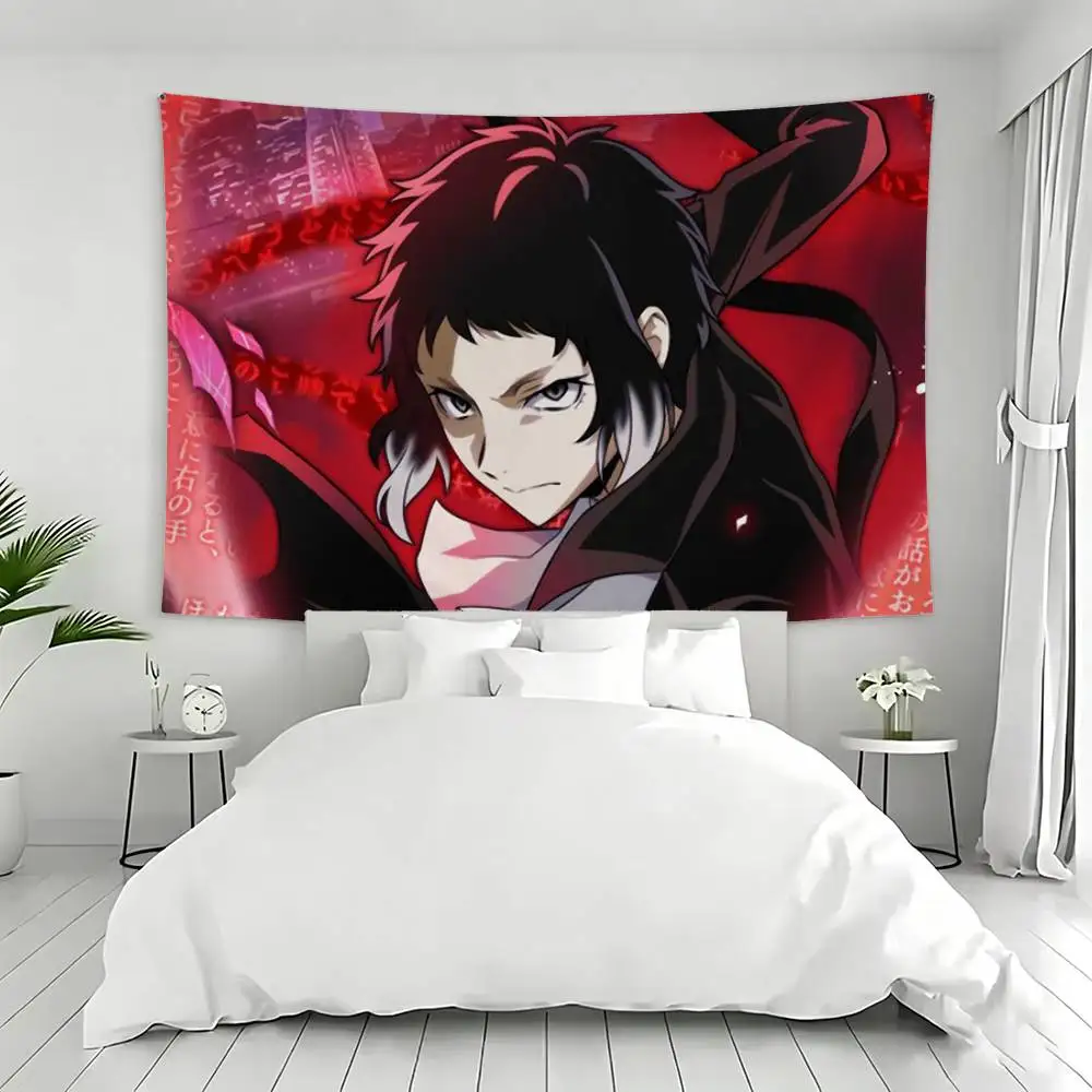 R-Ryunosuke Akutagawa B-Bungo Stray Flag Digital Printing Banner for Garage Wall Out Door Decoration