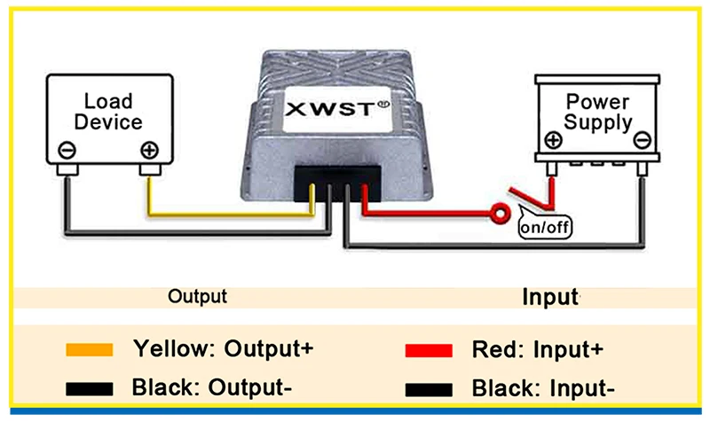XWST DC DC Konstantstrom-Batterieladegerät 9-35 V 12 V 24 V bis 12,6 V 14,5 V 5 A 8 A 12 A 15 A 22 A Lithium-Blei-Säure mit Wasserdicht – Detail 12