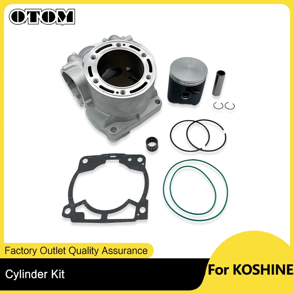 

OTOM 74mm Cylinder Kit Cylinder Block For Koshine 320 Cylinder Block Piston Gasket Piston Ring