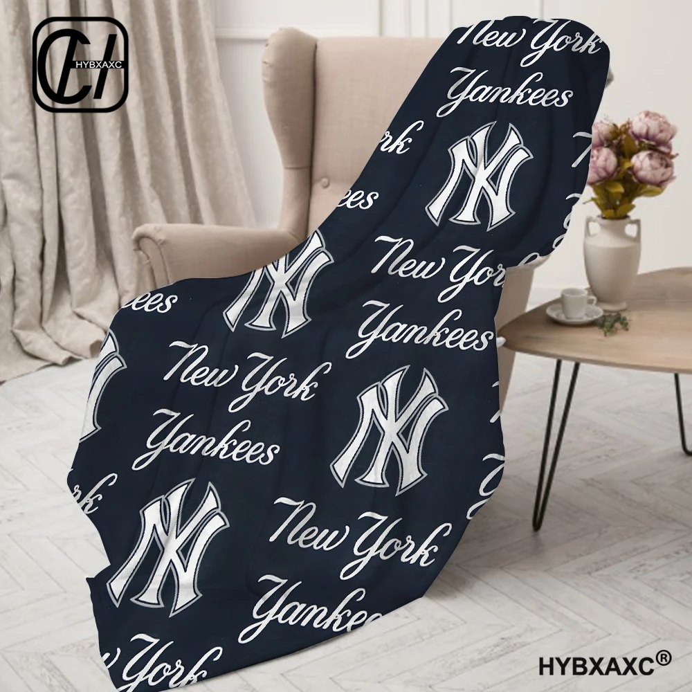 

Baseball Team Logo Flannel Blanket for Kids Soft Comfortable Blankets Home Travel Blanket High Quality