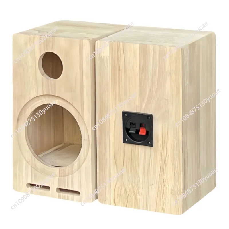 Two-way Home Housing,1Piece Wooden Speaker 6.5-inch Integrated Empty Box,DIY Dual Speaker Box