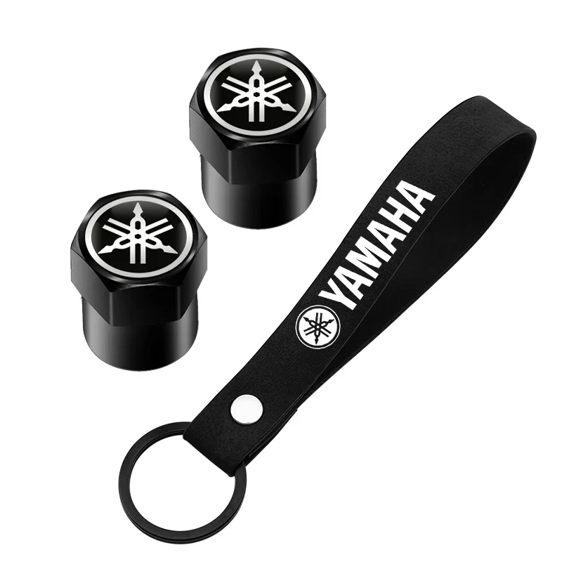 Tapas de válvulas de neumáticos de rueda de estilo de coche para Yamaha R1, R3, R25, Mt-09, Mt07, Fazer, Fz6, Xj6, R15, TMAX, YS125, XTZ125, IB, E8, Rxv, YBR125, YBR250