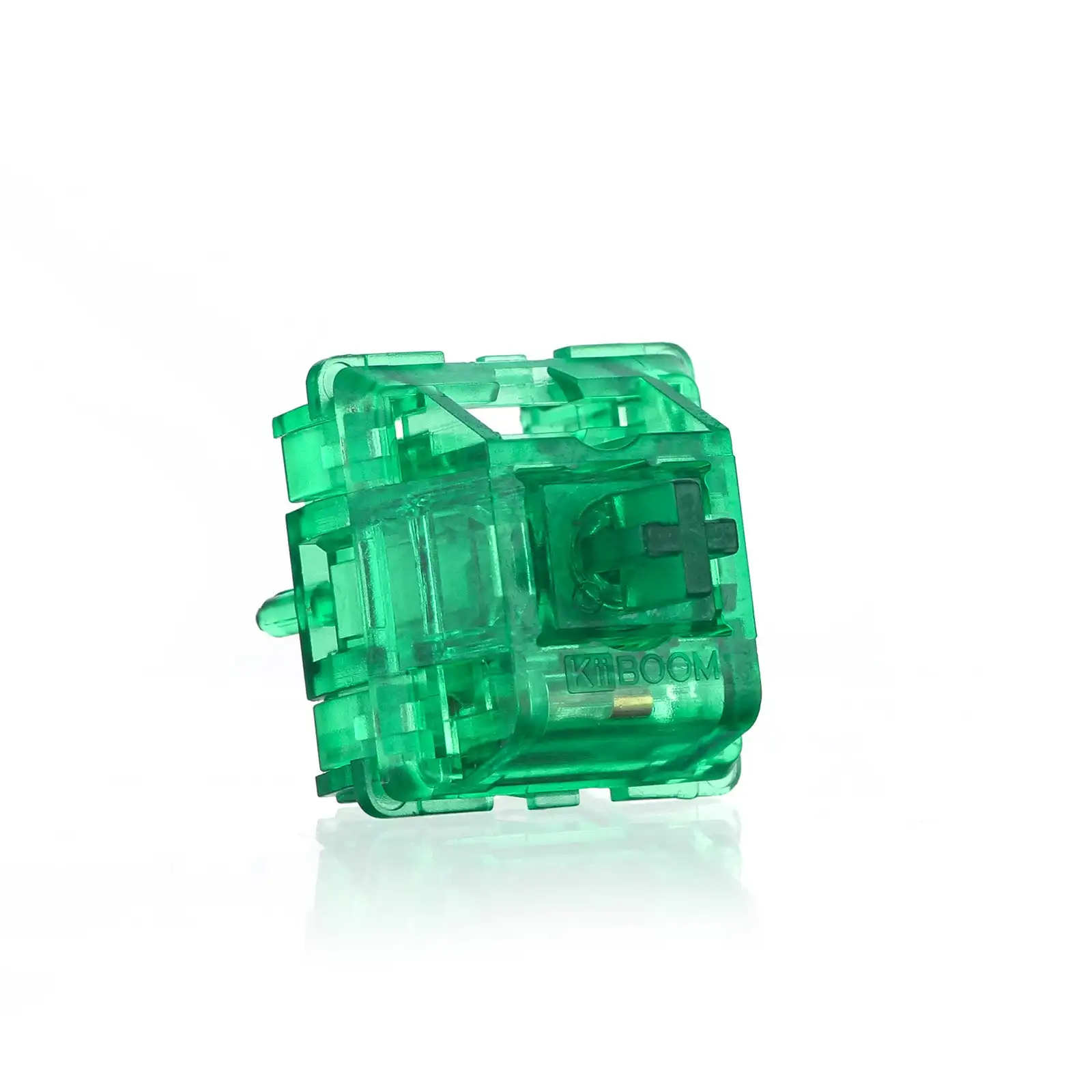 35Pcs Kiiboom Emerald Schakelaars 48G 5Pins Lineaire Mechanische Schakelaars Voor Hot Swappable Mechanische Toetsenbord