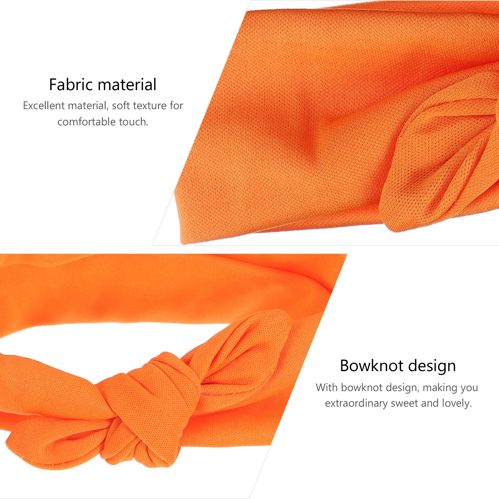 

4Pcs Elastic Bowknot Hair Band Soft Skin-Friendly Spa Facial Headband for Face Washing Makeup Shower Bowknot Makeup Headband