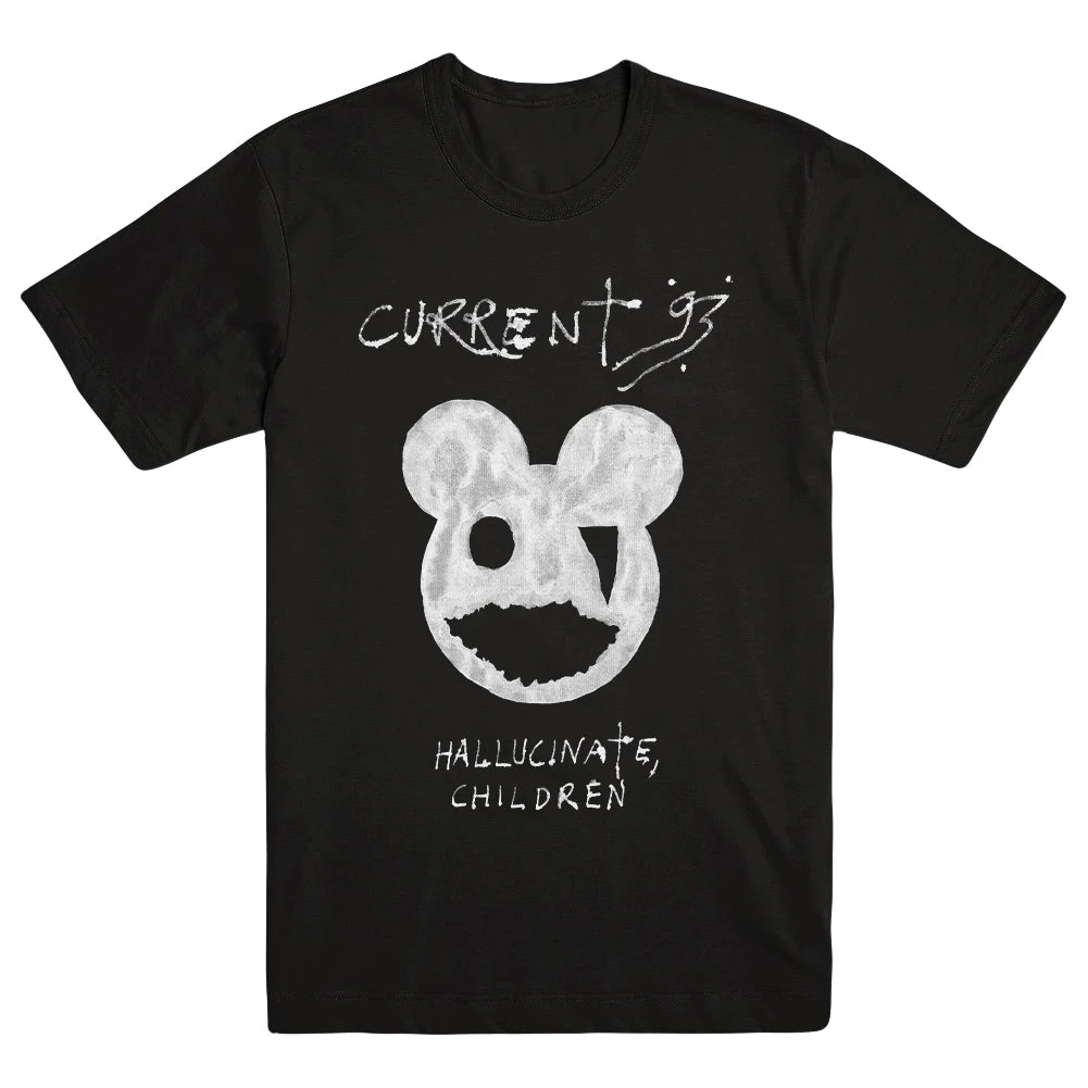 Hallucinate CURRENT 93 Band T-Shirt Cotton Graphic Tee Men Women Summer Streetwear