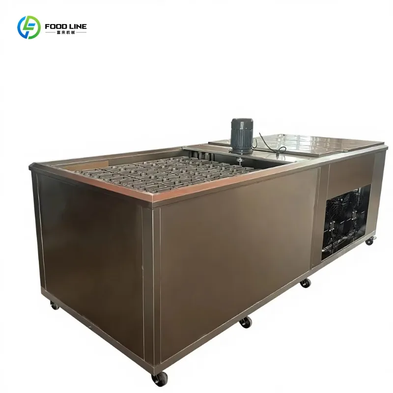 Customized industrial ice machine for 5kg 10kg 15kg 20kg ice blocks commercial ice cube machine on sale