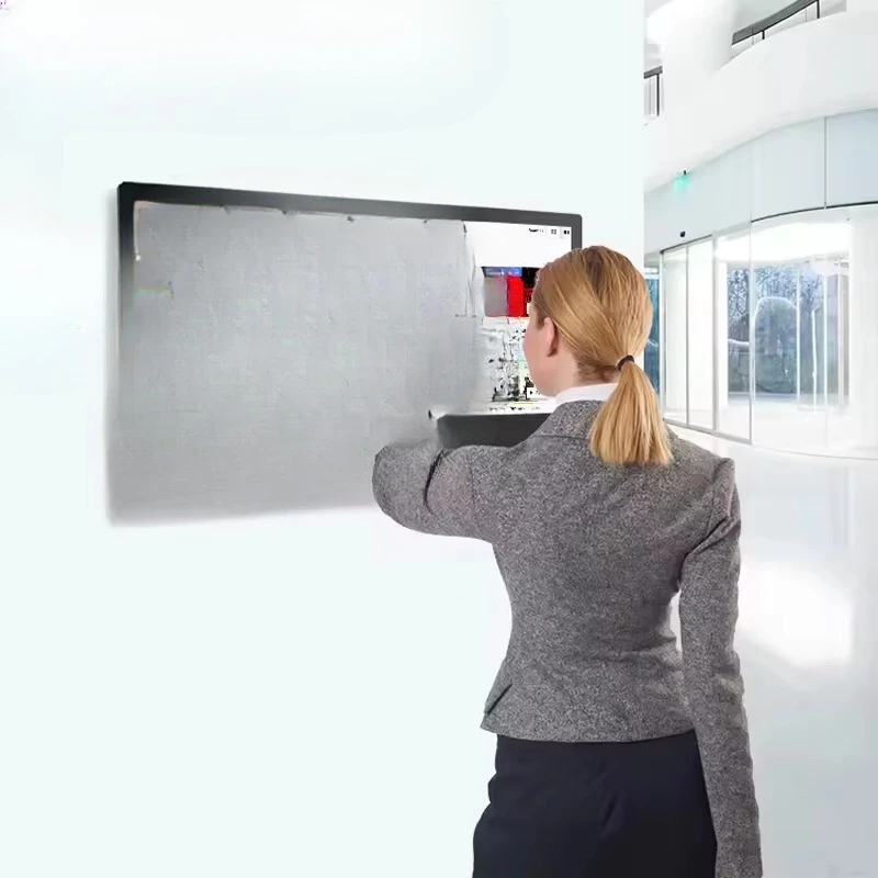 Tela de publicidade com tela de TV LCD montada na parede de 21,5 polegadas