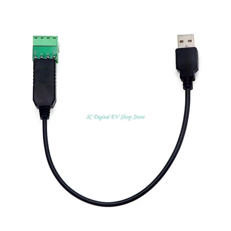 E74D 31cm/12in USB ~ RS485 RS-485 직렬 포트 장치 컨버터 어댑터 확장 케이블