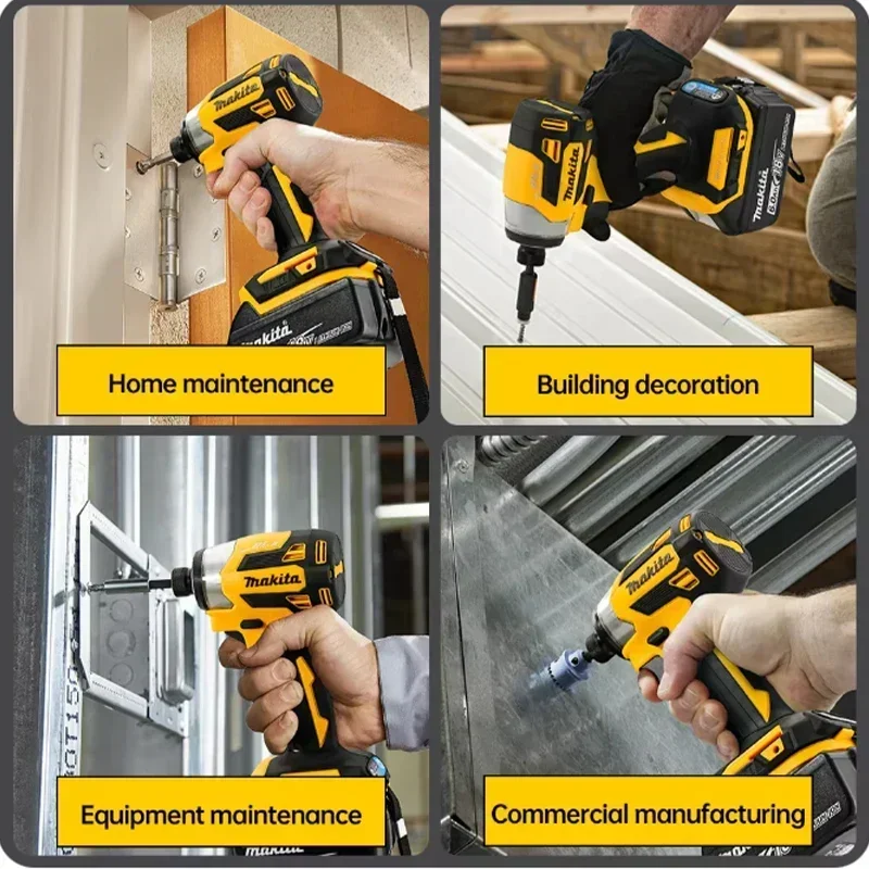 3300RPM DTD173 Cordless Compact Model Screwdriver Multi-Mode Adjustment Brushless Motor For 18V Makita Battery