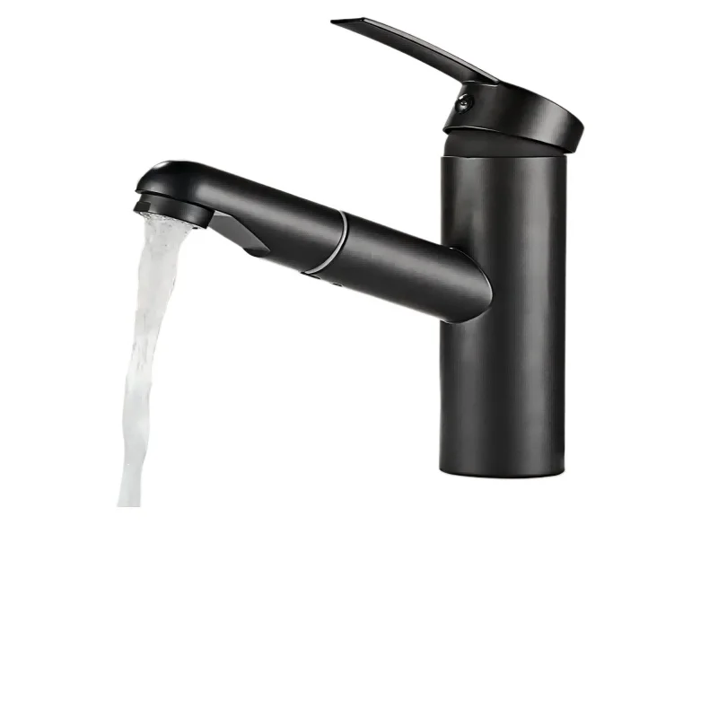 

*Lifting pull-out faucet washbasin Household hot and cold faucet Bathroom washbasin basin