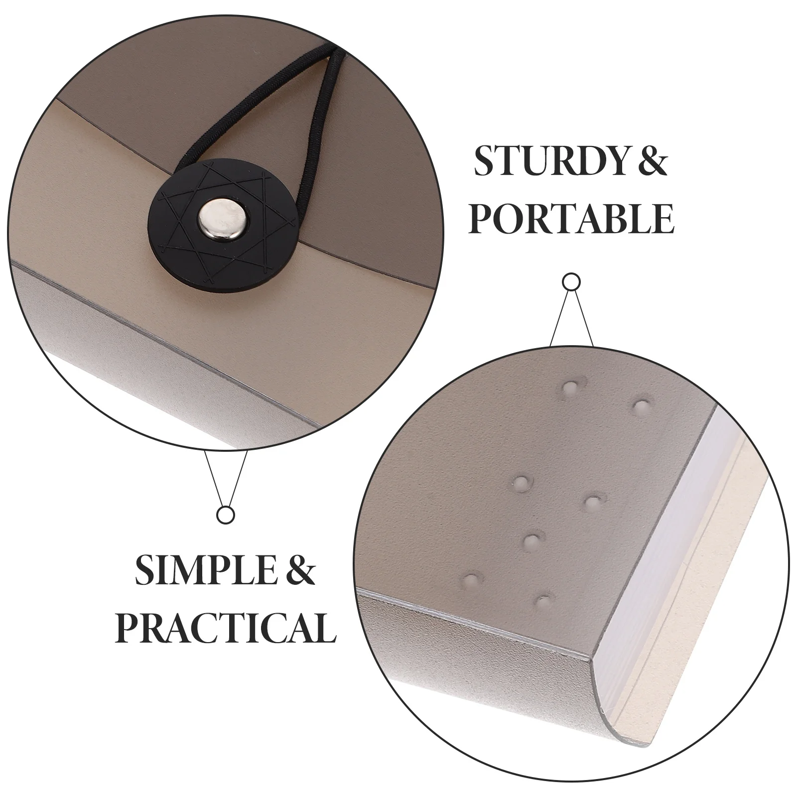 Organizzatore di file per fisarmonica a 13 tasche, porta ricevute, porta documenti, portafoglio, ufficio, casa, scuola, materiale PP espandibile