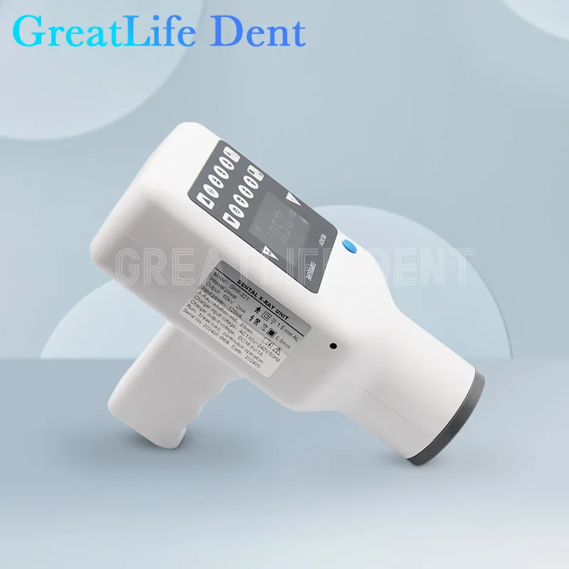 Máquina de raio X portátil GreatLife-Dent Hyperlight, Radiovisiografia Digital Compatível, Sensor Dental, Imagem Dental Film