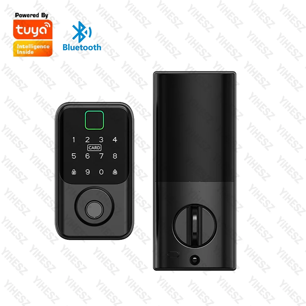 

Tuya BLE цифровой электронный умный засов дверной замок с отпечатком пальца пароль карта ключ разблокировка вход без ключа для умного дома