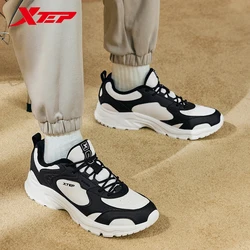 Xtep For Men 2024 Winter Cotton Shoes Rebound Soft Leisure Durability Support Training Sneakers 876419370025