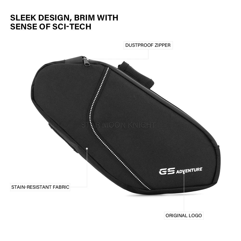 Bolsa para marco de viaje de motocicleta, bolsa para Barra de tanque, parachoques, paquete de choque para BMW GSA 1250 R1250GS Adventure R 1250 GS,