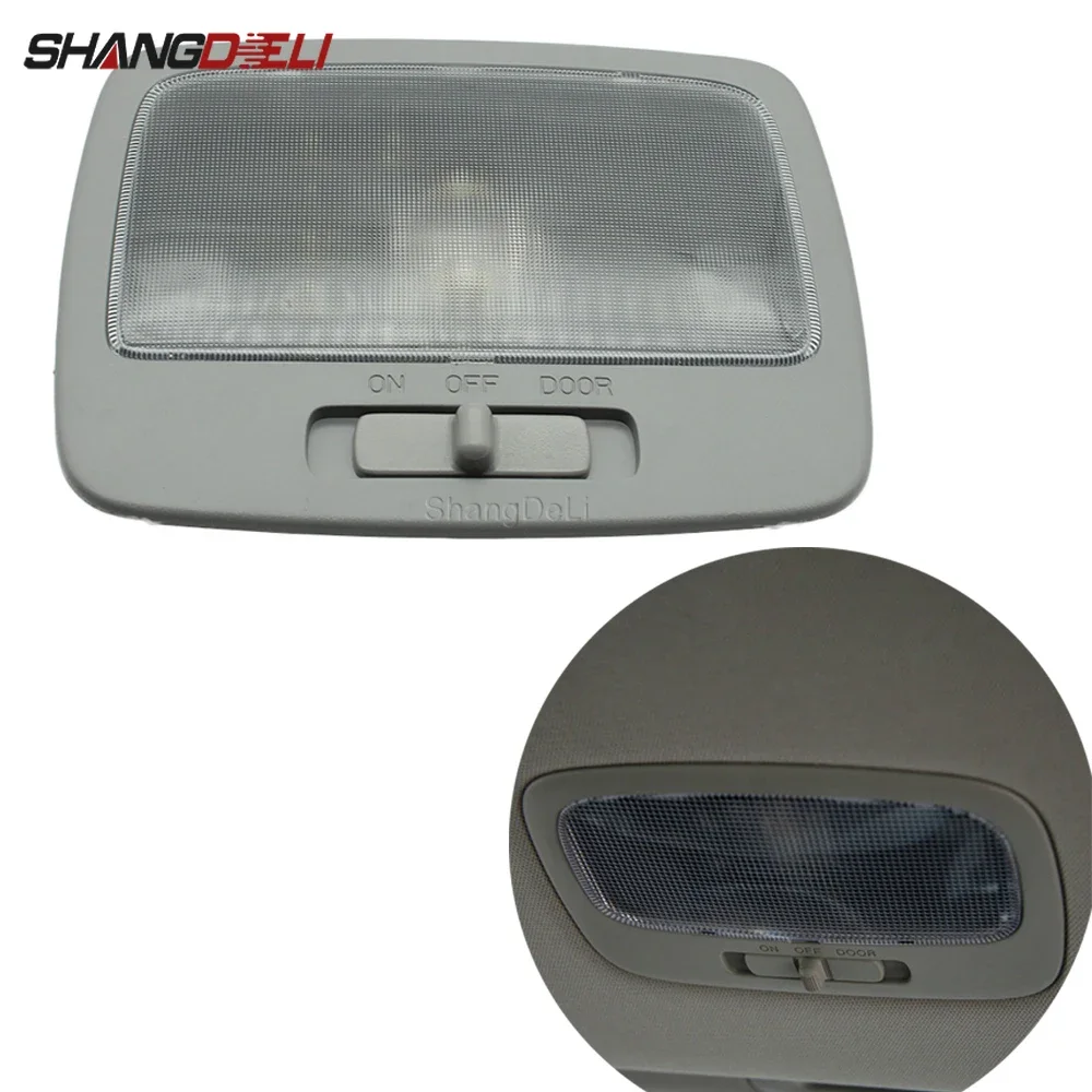 

Compatible for kia Sportage 2005 2006 2007 2008 2009 2010 Car Interior Lights Ceiling Lamp Roof Reading Light