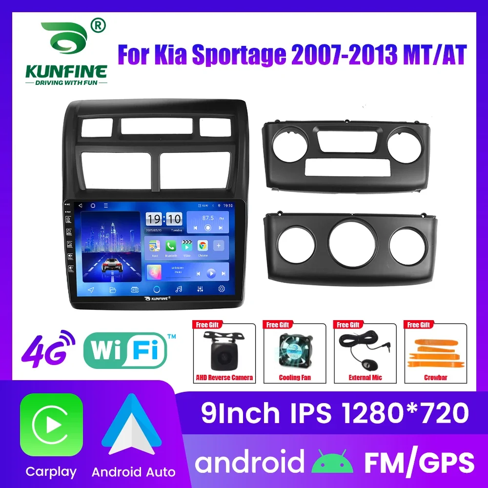 Android Car Radio For Kia Sportage 2007-2013 Car Stereo 2Din Octa Core GPS Navigation Player IPS Screen Carplay Android Auto