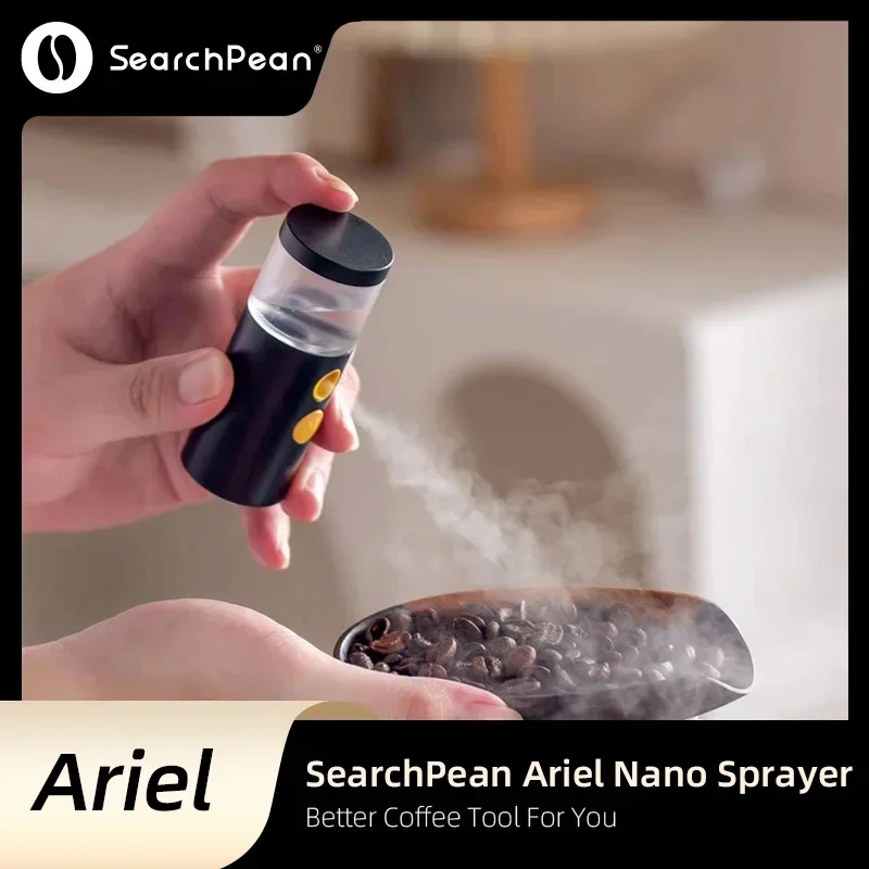 SearchPean Grinding Static Reducer Nano Sprayer Waking Coffee Beans Elimination Powder Residue Cleaner Rechargable USB ARIEL