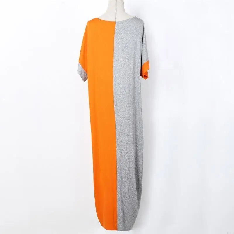 l38e-abito-maxi-ampio-oversize-a-manica-casual-con-cuciture-a-blocchi-colore-e-scollo-a-o-da-donna