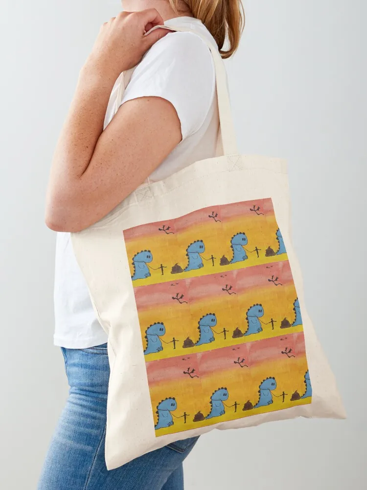 Bad Dino Tote Bag bags for women tote bags aesthetic eco pack canvas tote bags