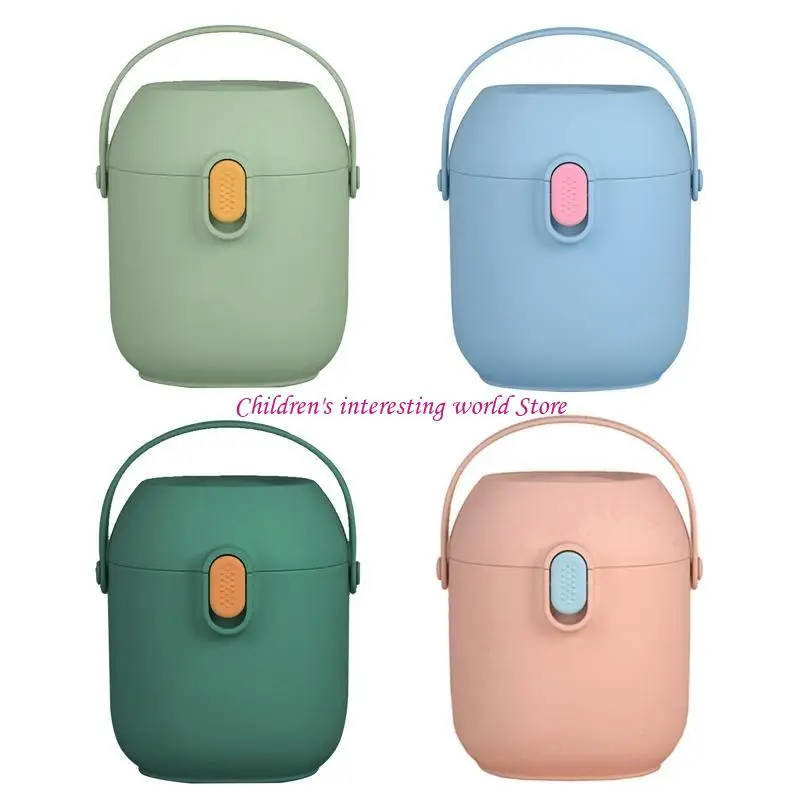 Multifunctional Baby Milk Powder Container Box with Spoon Storage Container 425F
