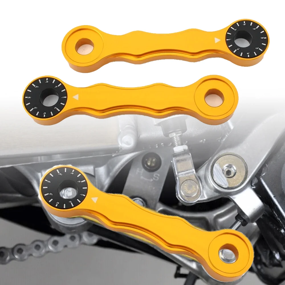

Комплект регулируемых понижающих звеньев для Suzuki DRZ400 DRZ400E DRZ400S DRZ400SM DRZ 400 E S SM 2000-2017 RM125 RM200 1996-2000