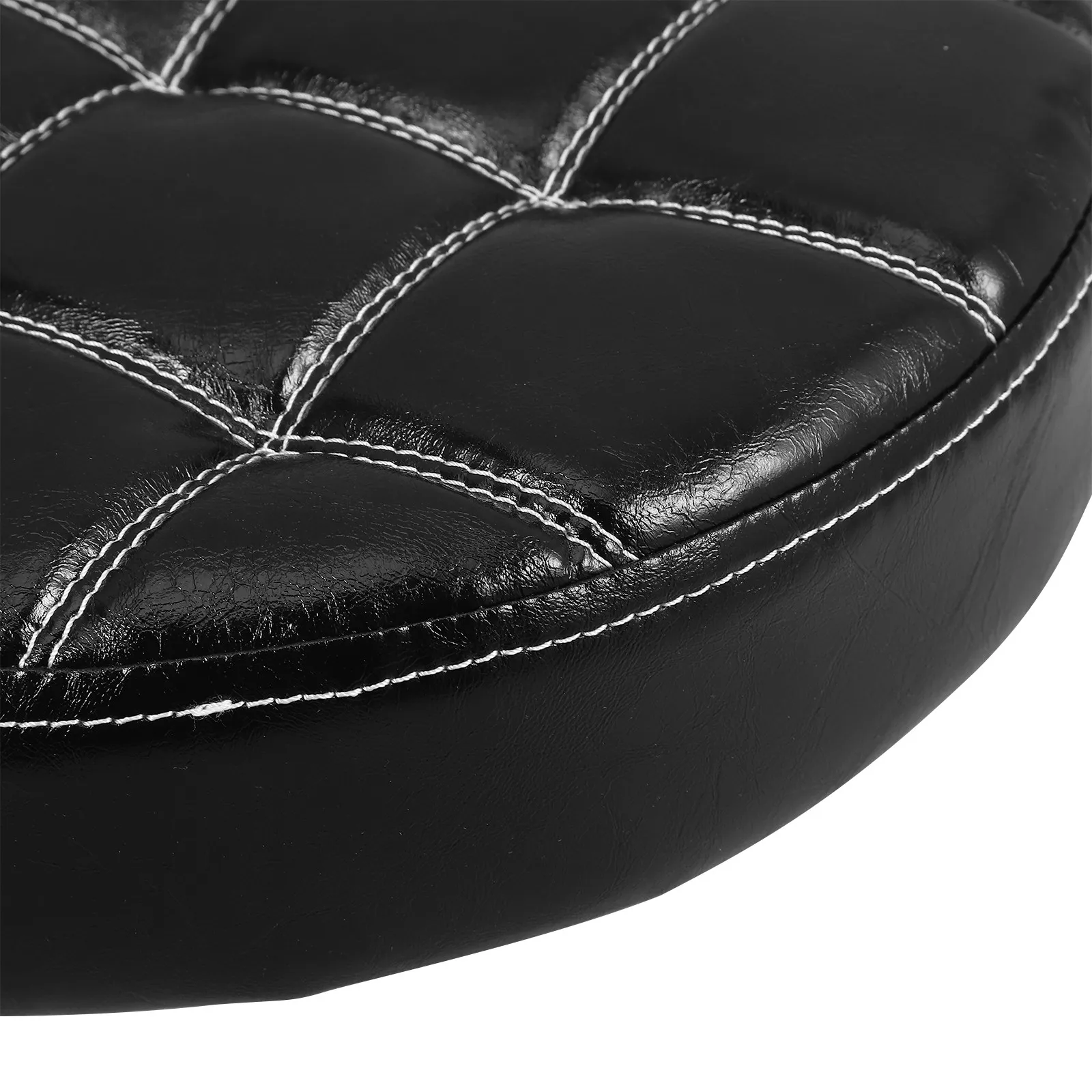 PU Round Bar Stool Replacement Seat Cushion Foam Padded Cover Chair Pad Repair Kit for Home Bar Chair Replacement Seat