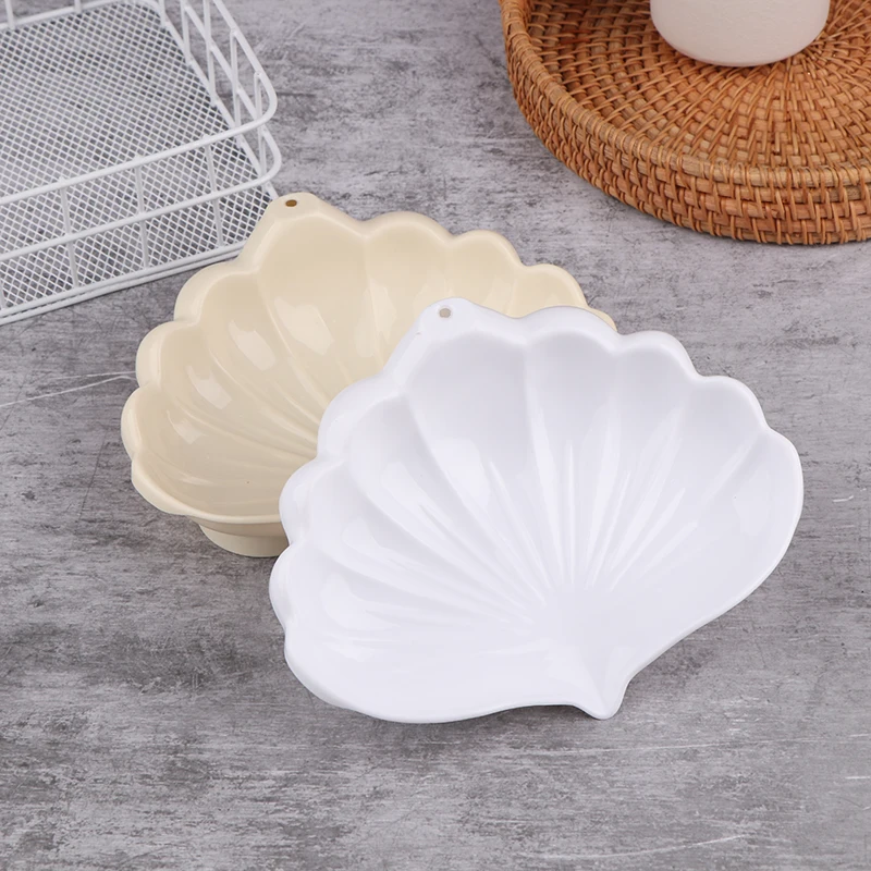 Shell Large Soap Box Bathroom Sink Home Put Soap Box Shelf Advanced Draining Soap Bathroom Storage Supplies