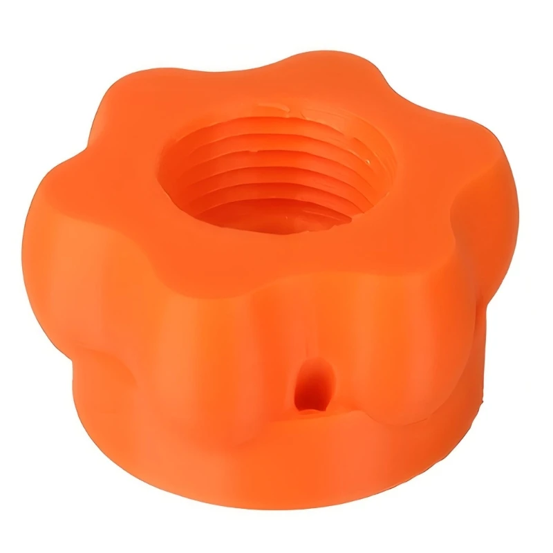Water Fill Hose Adapter, Threaded Plastic Fill Port Piece with Grip Accessory for Trailer Hose Placement and