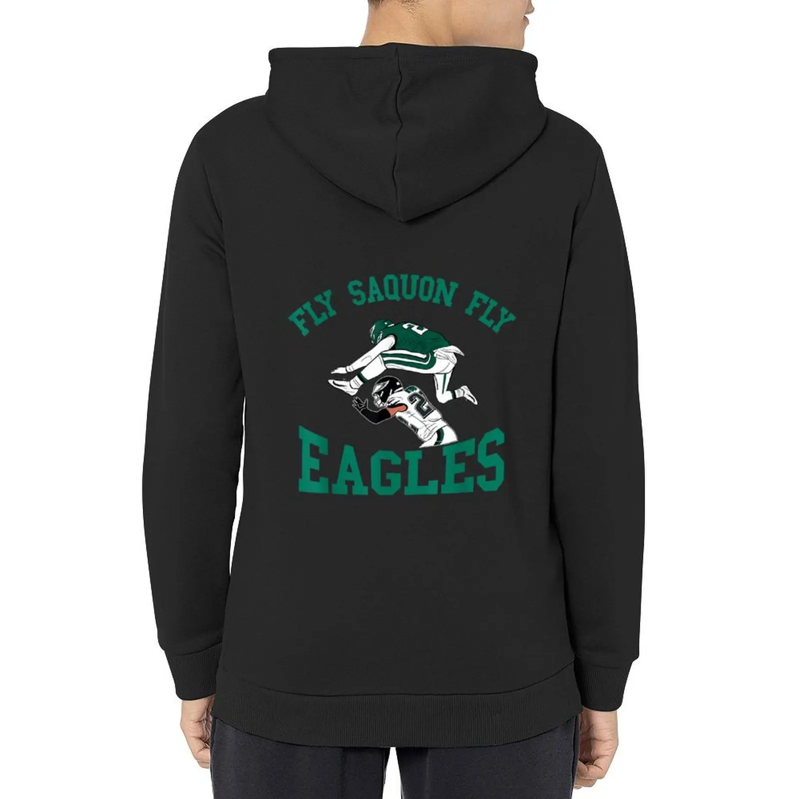 

Fly Saquon Fly Eagles-Barkley The Reverse Hurdle 2024 Hoodie mens clothes korean autumn clothes men clothes anime hoodie