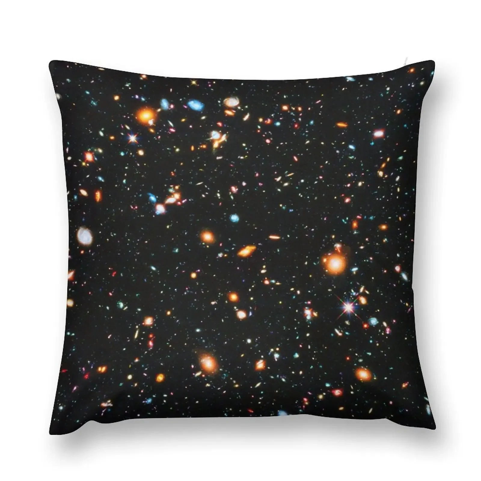 Hubble Extreme Deep Field Throw Pillow Decorative Cushion Ornamental Pillow pillow