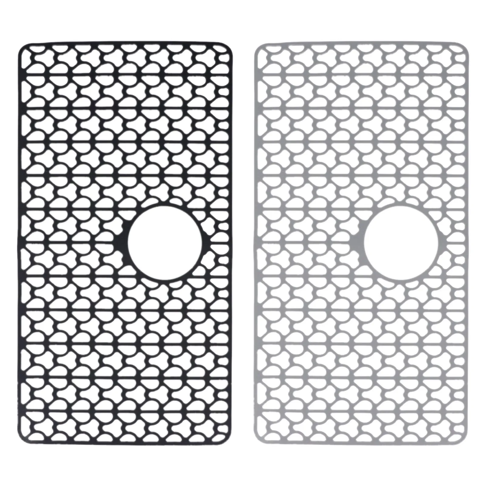 Kitchen Sink Mat Silicone Scratch Resistant Anti Slip Water Proof Reusable Multifunction for Dishes Protection